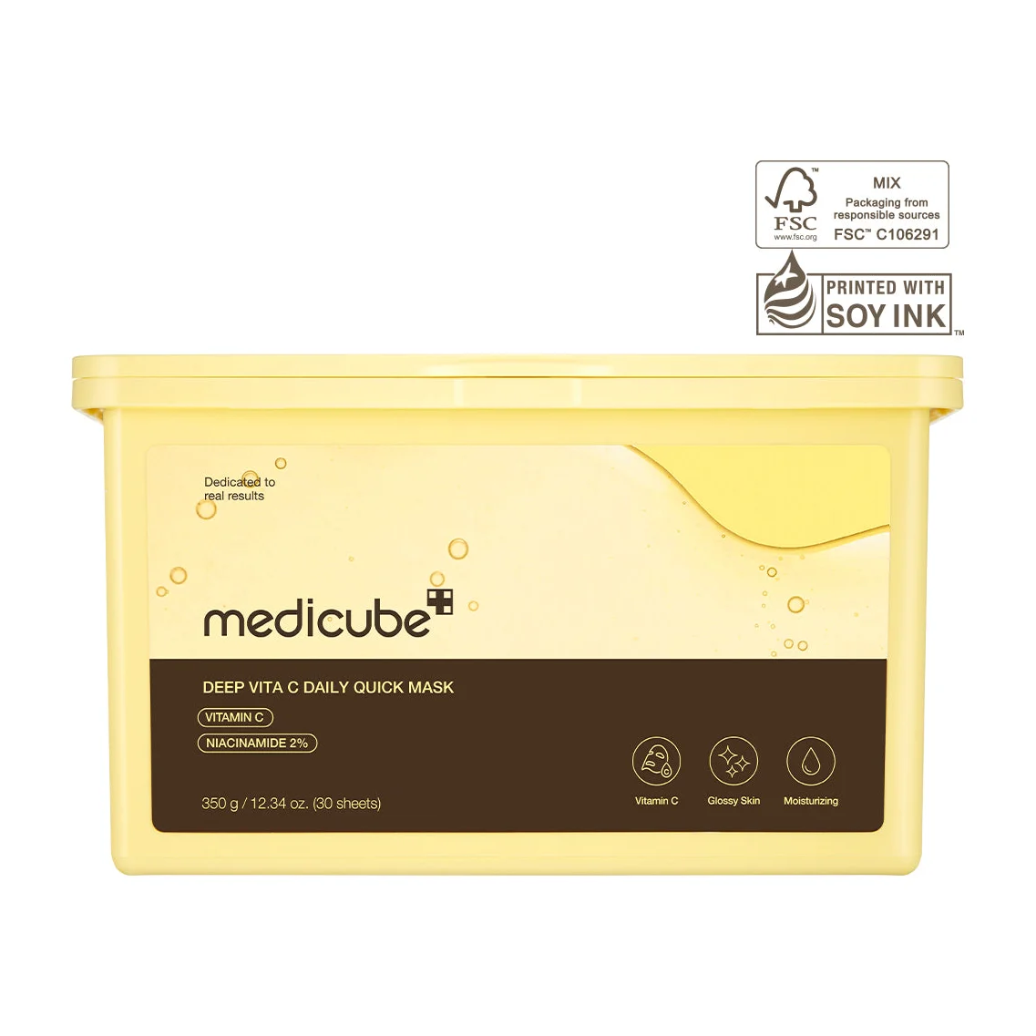 Medicube Deep Vita C Daily Quick Mask 350g (30 sheets)